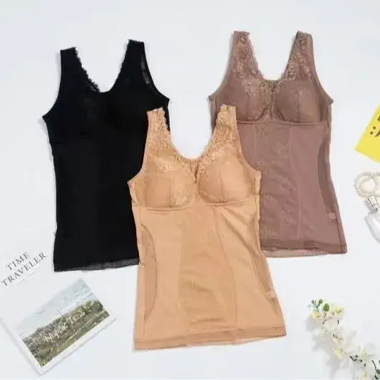 Fleece Warm Vest Corset No Steel Ring Push Up Belly Contraction