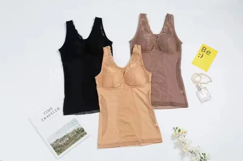 Fleece Warm Vest Corset No Steel Ring Push Up Belly Contraction — feature 8