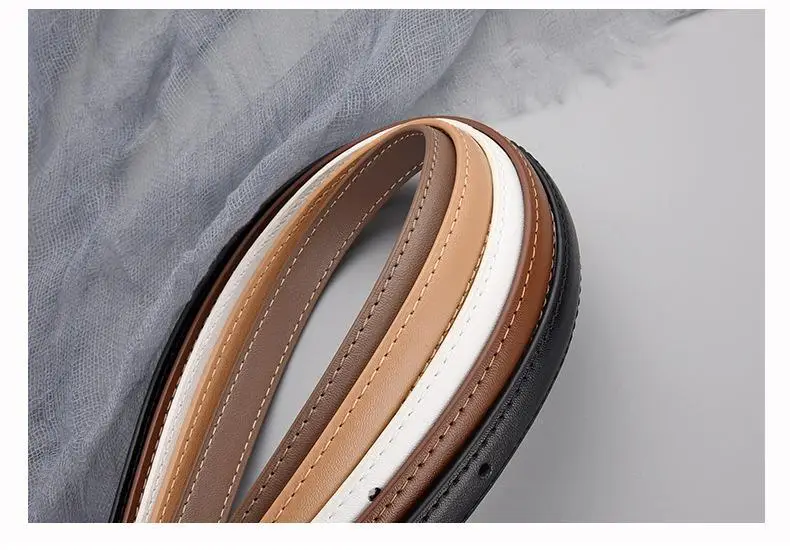 H Family Belt for Women Black Gold Buckle — feature 7