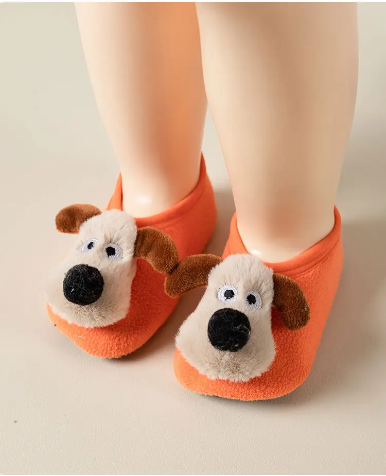Cute Puppy Soft Slip-On Socks for Kids — feature 13