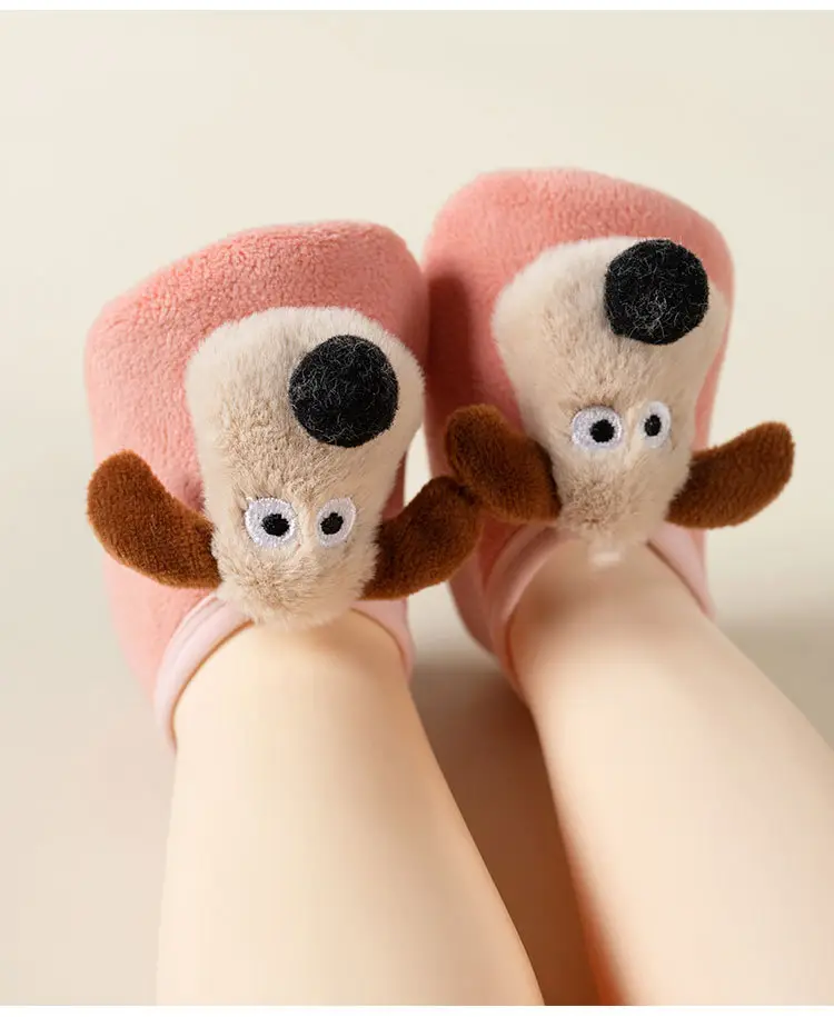 Cute Puppy Soft Slip-On Socks for Kids — feature 14