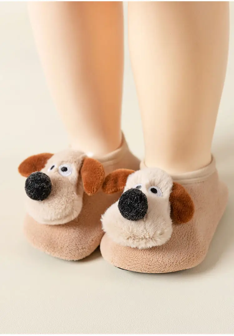 Cute Puppy Soft Slip-On Socks for Kids — feature 15