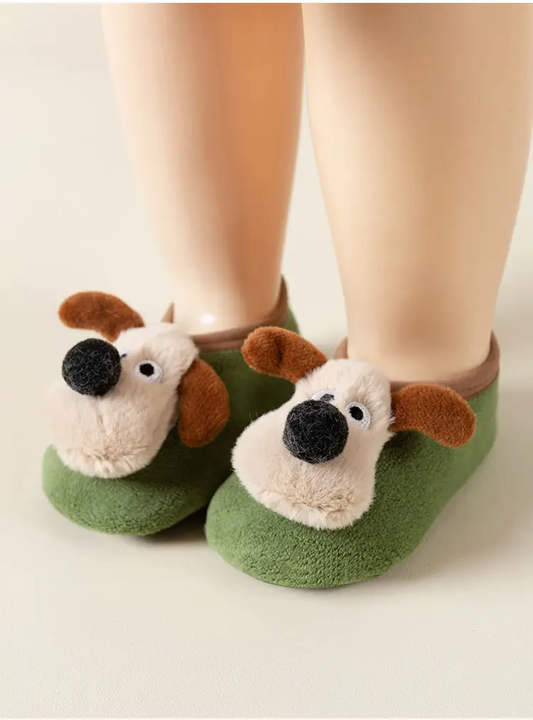 Cute Puppy Soft Slip-On Socks for Kids — feature 17