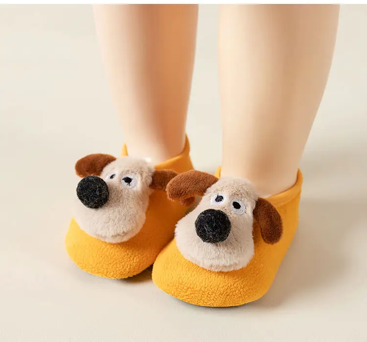Cute Puppy Soft Slip-On Socks for Kids — feature 18