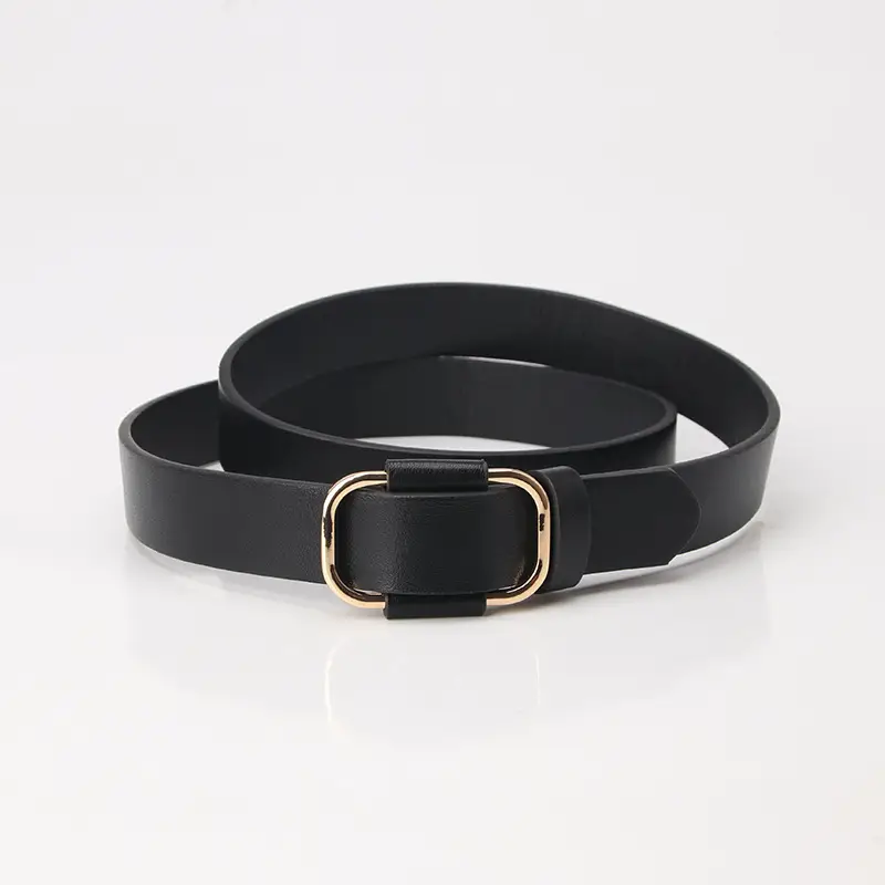 Tan Leather Belt for Women Casual Wear - Image 2