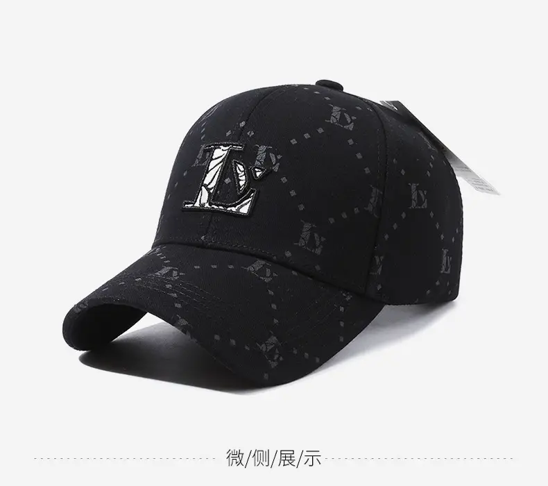 New Letter Embroidered Light Pink Baseball Cap — feature 10