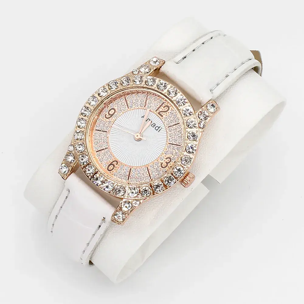 Luxury Red Watch Set for Women's Gift - Image 8