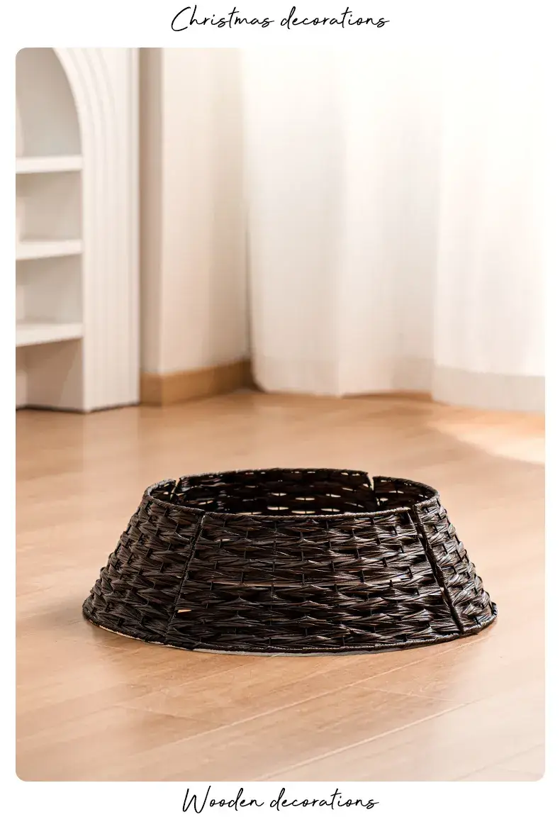 Christmas Tree Basket with Frost Decor and Base — feature 10
