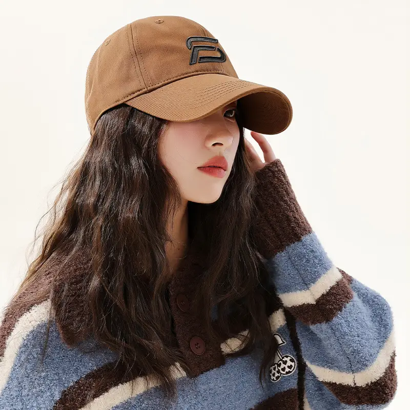 Brown Letter Cap for Men Women Baseball Cap - Image 9