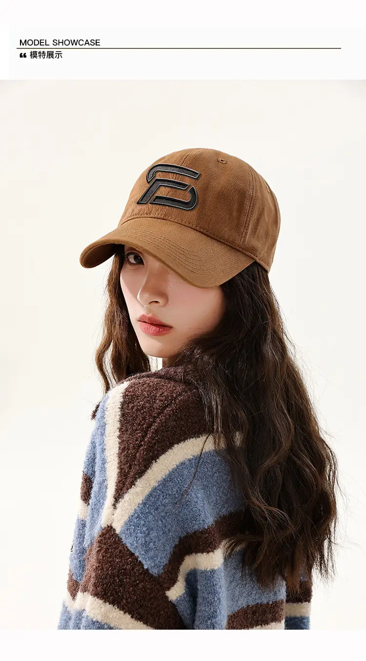 Brown Letter Cap for Men Women Baseball Cap — feature 16
