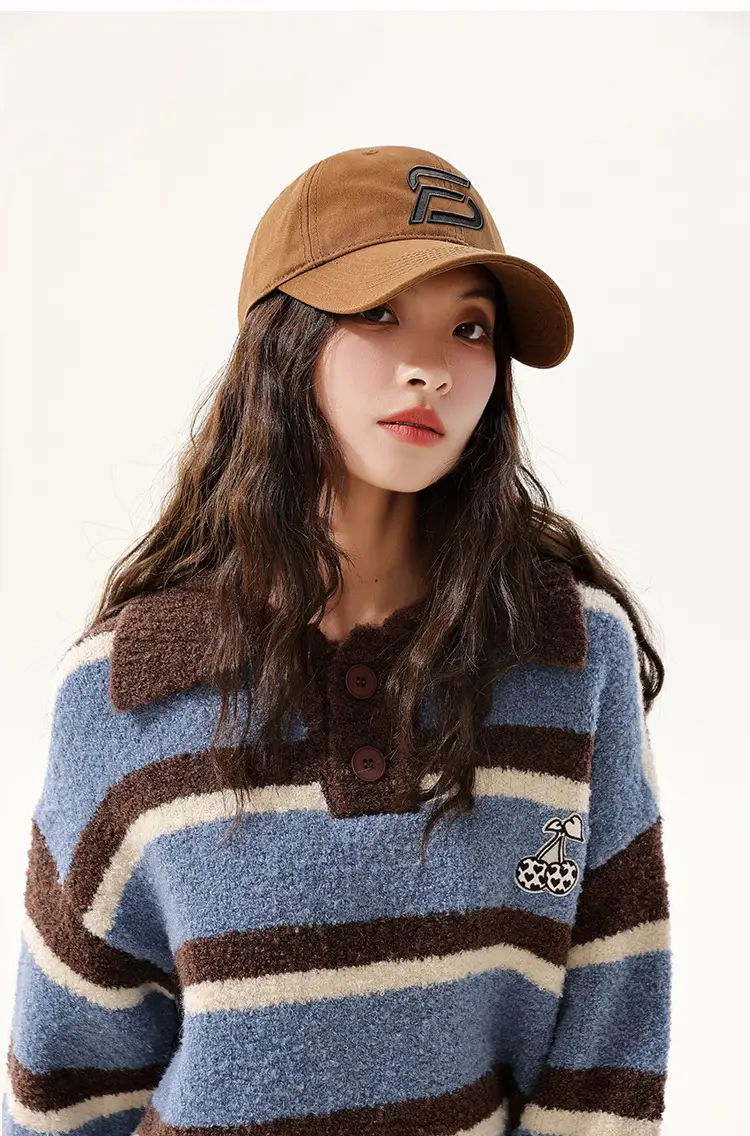 Brown Letter Cap for Men Women Baseball Cap — feature 17