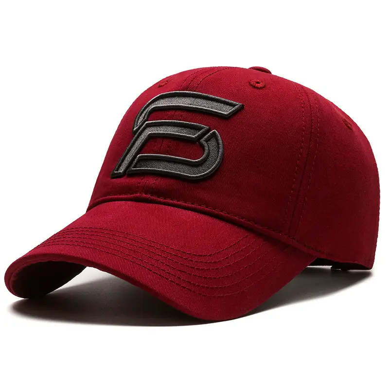 Brown Letter Cap for Men Women Baseball Cap - Image 3