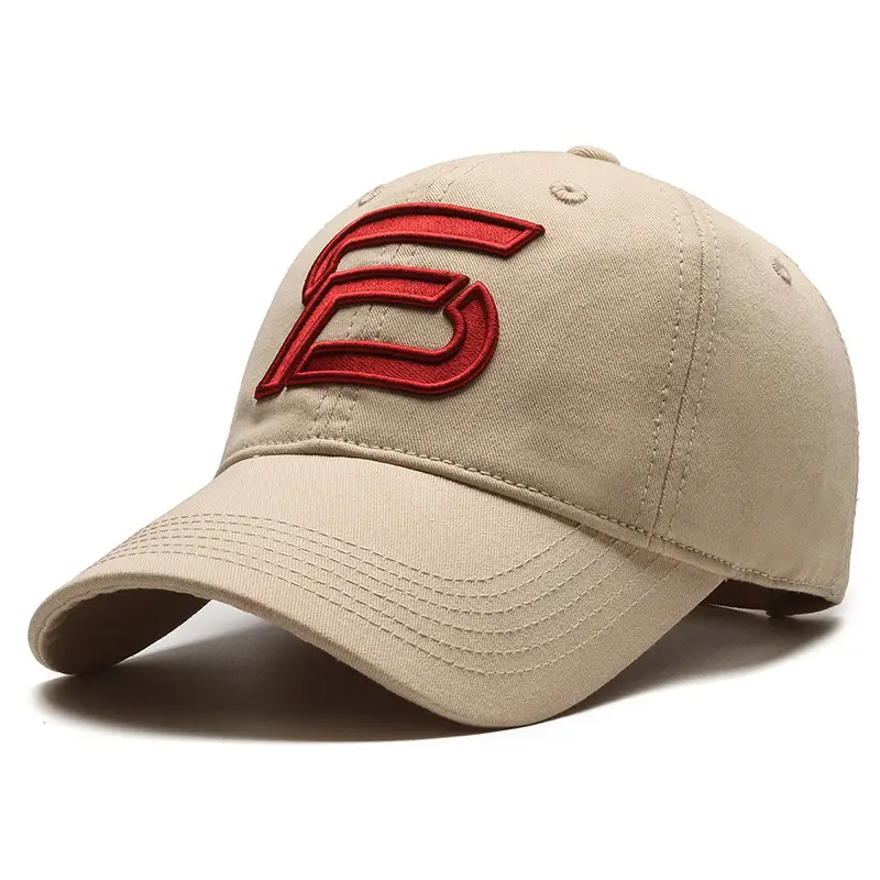 Brown Letter Cap for Men Women Baseball Cap - Image 4