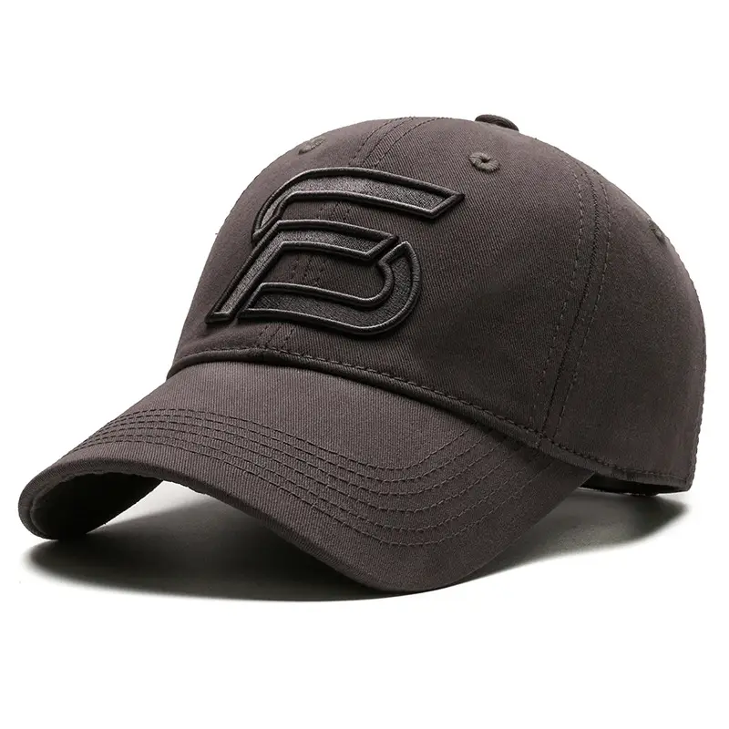 Brown Letter Cap for Men Women Baseball Cap - Image 5