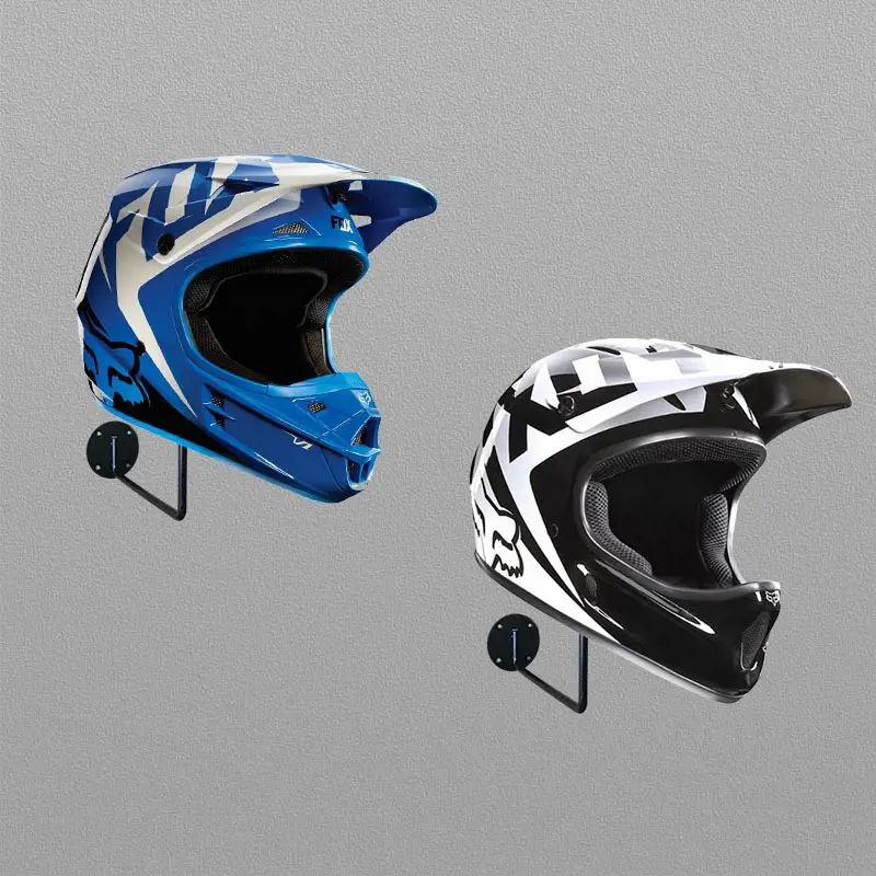 Motorcycle Helmet Rack Wall-Mounted Screw Ball Display - Image 5