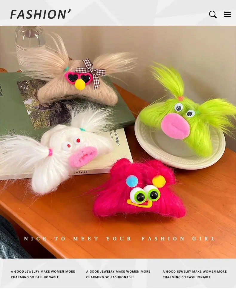 Dopamine Hairpin Doll Clip for Women 2023 — feature 3