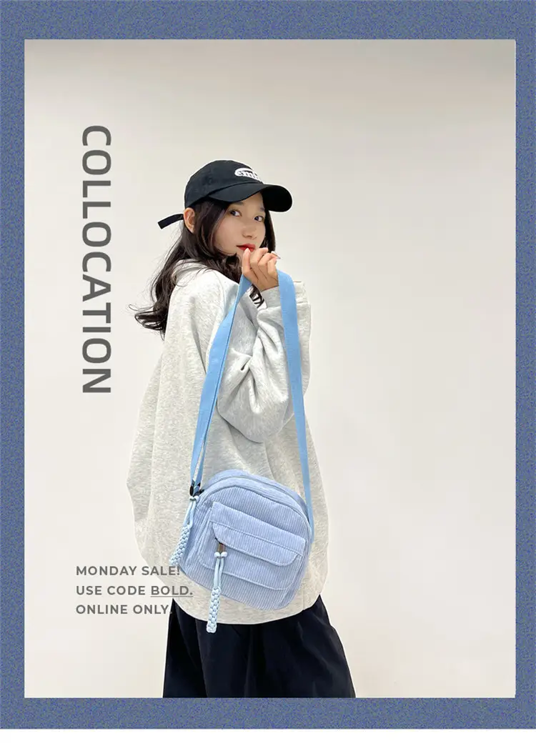 Small Square Korean Style Shoulder Bag for Women — feature 2