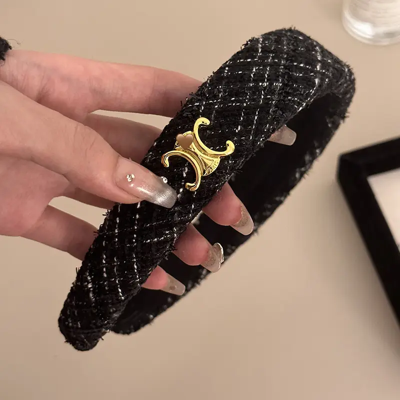 Luxury Gold Skull Top Headbands for Women - Image 5