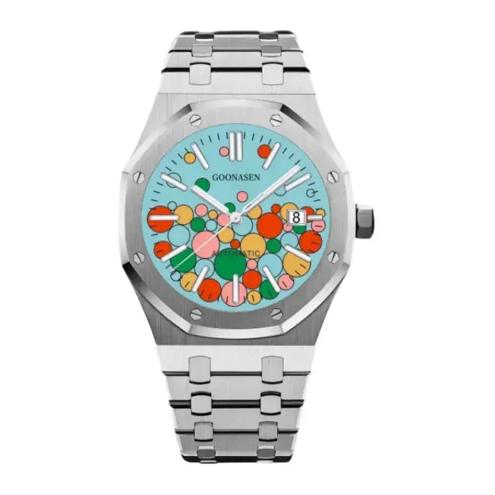 Guberson Candy Perpetual Men's Mechanical Watch with Large Dial - Image 5