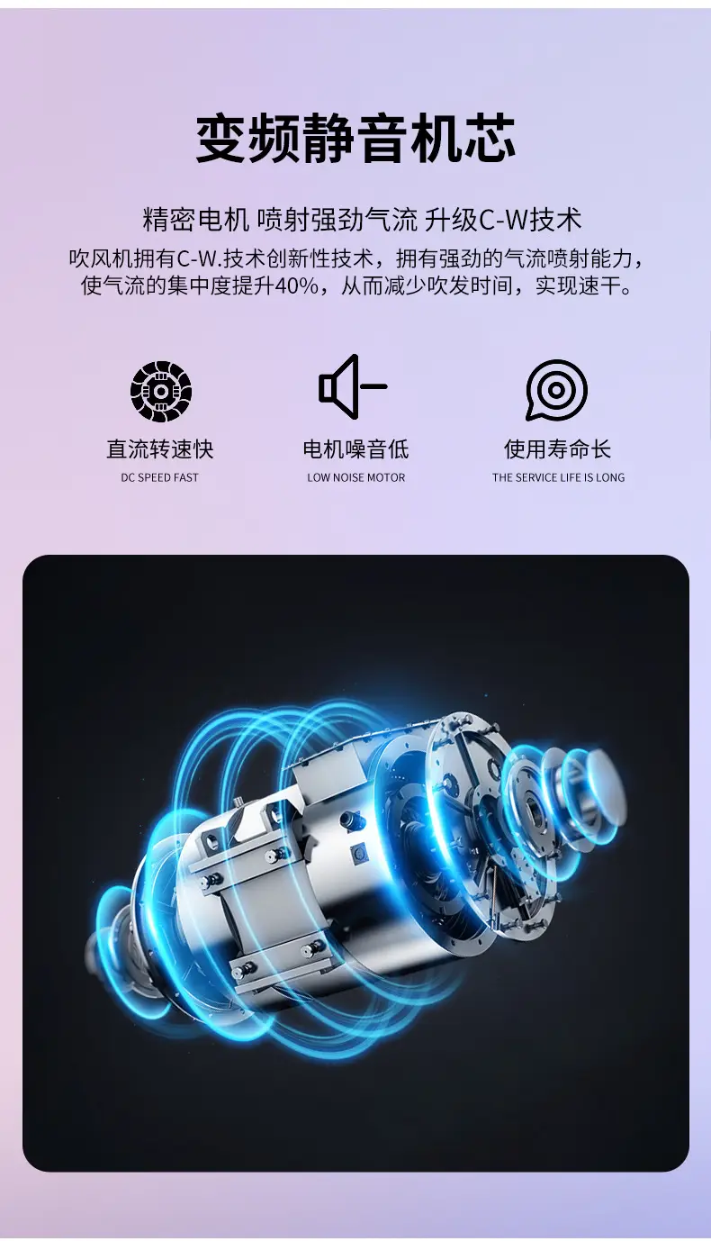 High Power Hair Dryer for Salon & Home Use — feature 5