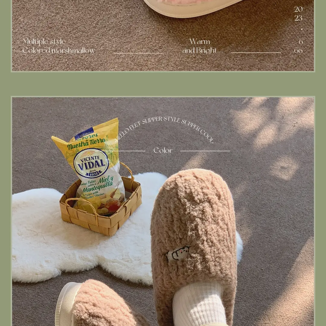 Cotton Slippers for Men, Autumn and Winter Indoor Home Wear, 2026 New Model, Non-Slip Couple's Pair, Warm Slippers for Women in Winter — feature 18