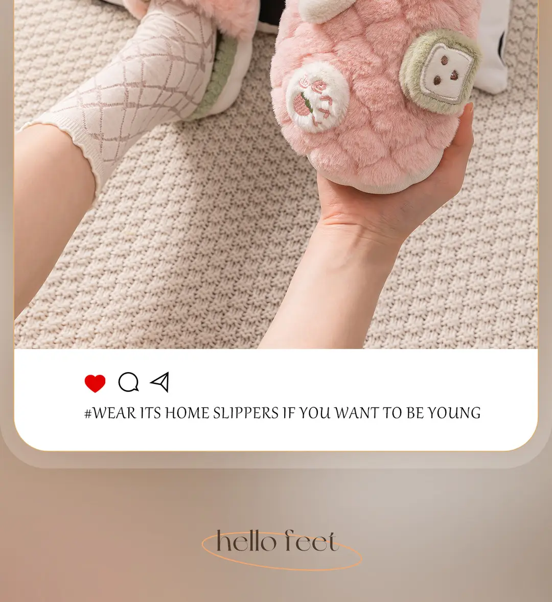 Cute Cotton Slippers for Women, Winter 2026 New Model, Indoor Autumn and Winter Warm Plush Slippers for Men, Winter Season — feature 16