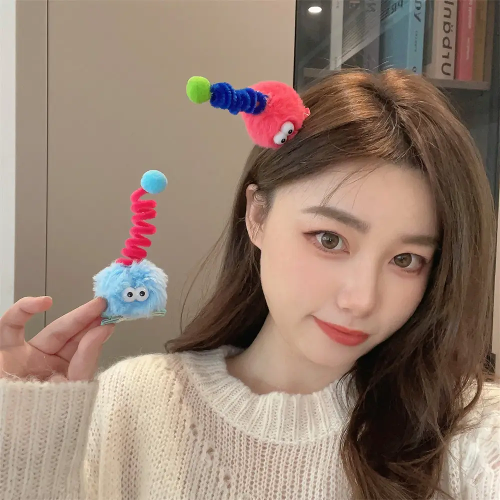 Plush Hairpin for Girls Cute Hair Accessory - Image 12