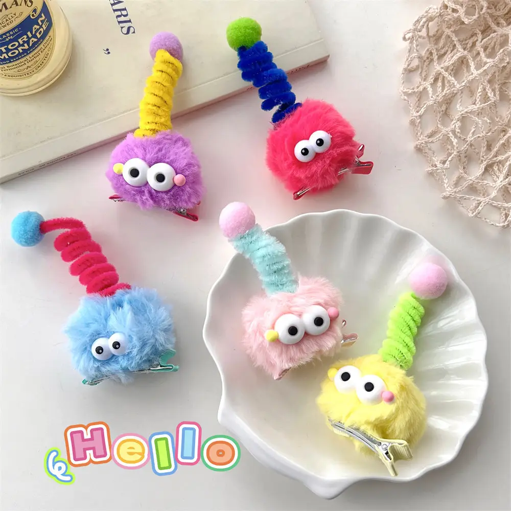 Plush Hairpin for Girls Cute Hair Accessory - Image 13