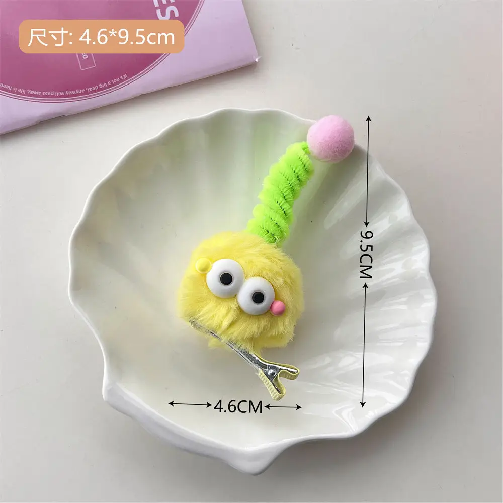 Plush Hairpin for Girls Cute Hair Accessory - Image 4