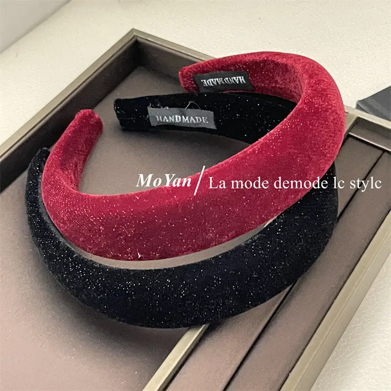 Autumn Winter Velvet Skull Headband 2023 — feature 8