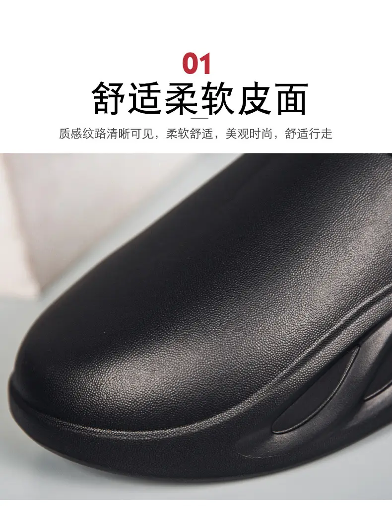 New casual waterproof cotton slippers men's winter cross-border plus size couple slippers all-inclusive slip-on thick-soled cotton shoes — feature 5