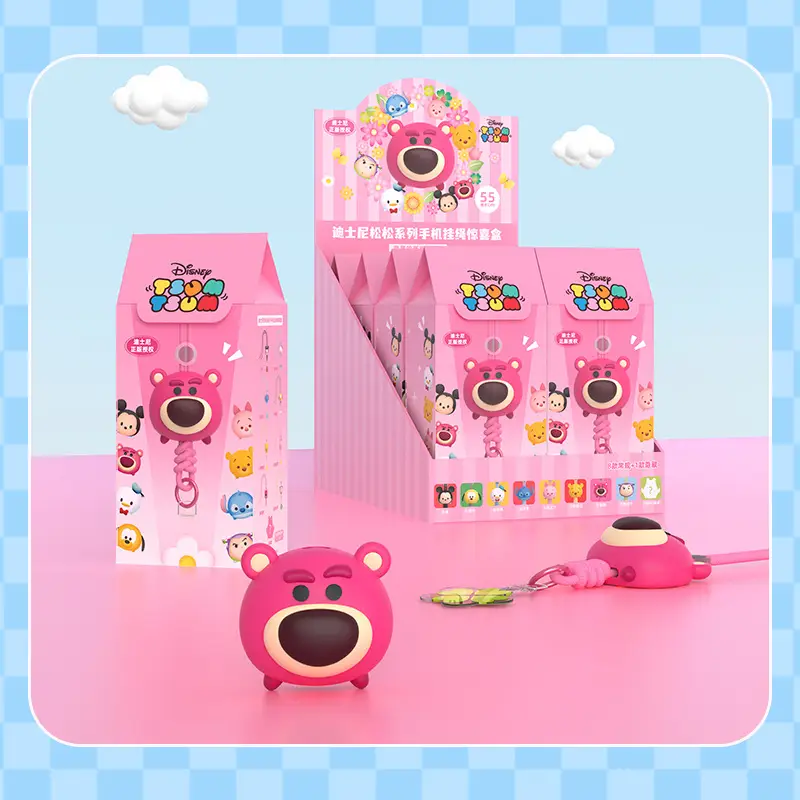 Disney Tsum Tsum Phone Charms with Braided Straps