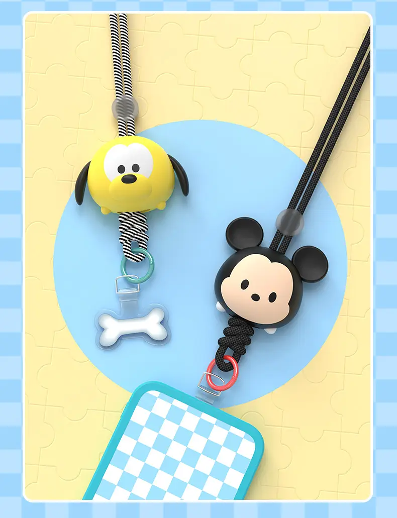 Disney Tsum Tsum Phone Charms with Braided Straps — feature 6