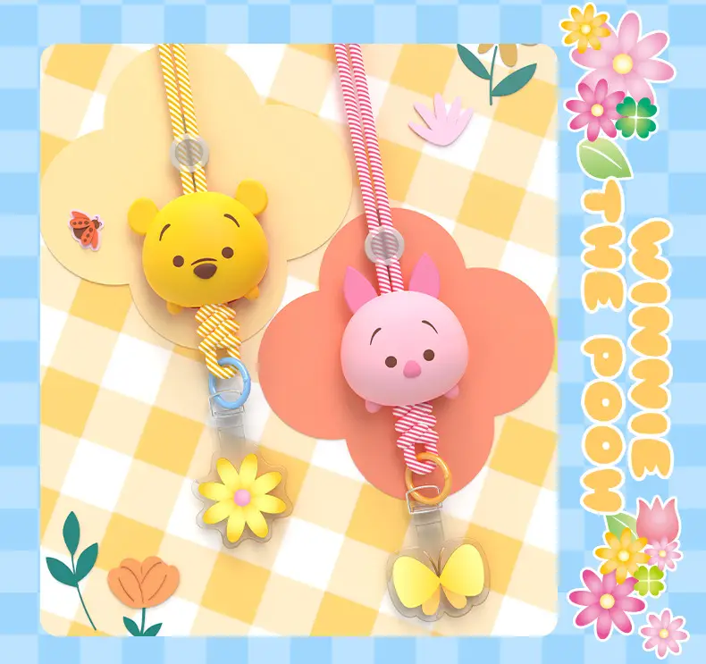 Disney Tsum Tsum Phone Charms with Braided Straps — feature 7
