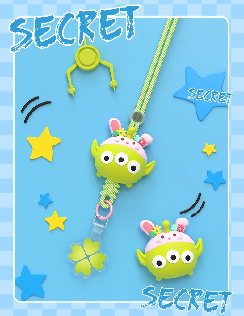 Disney Tsum Tsum Phone Charms with Braided Straps — feature 8