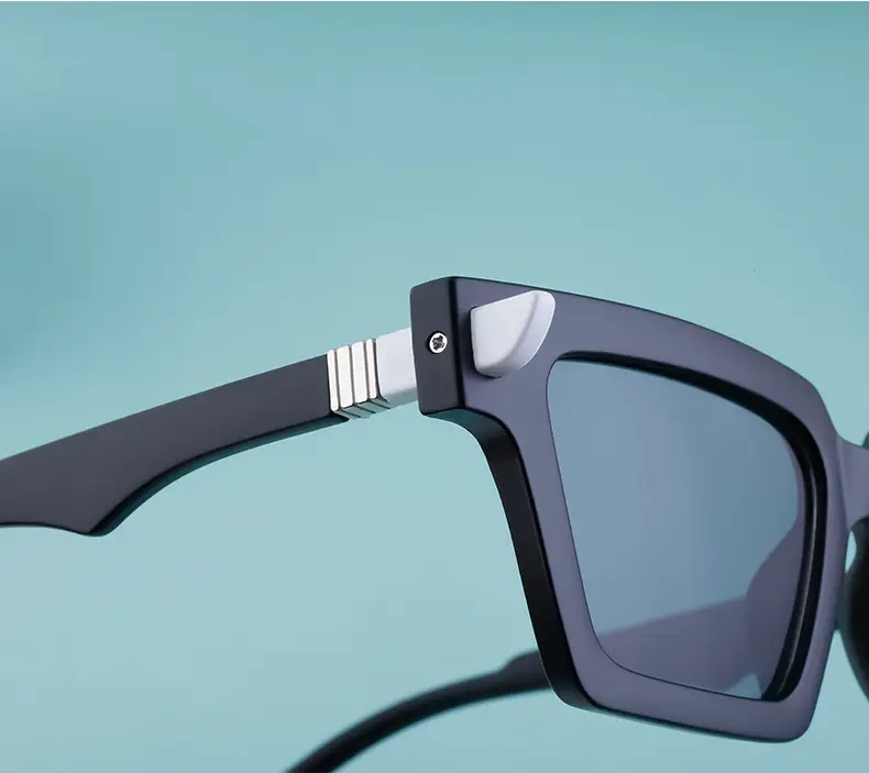 2025 Square Frame Sunglasses for Men Retro White Orange — feature 26