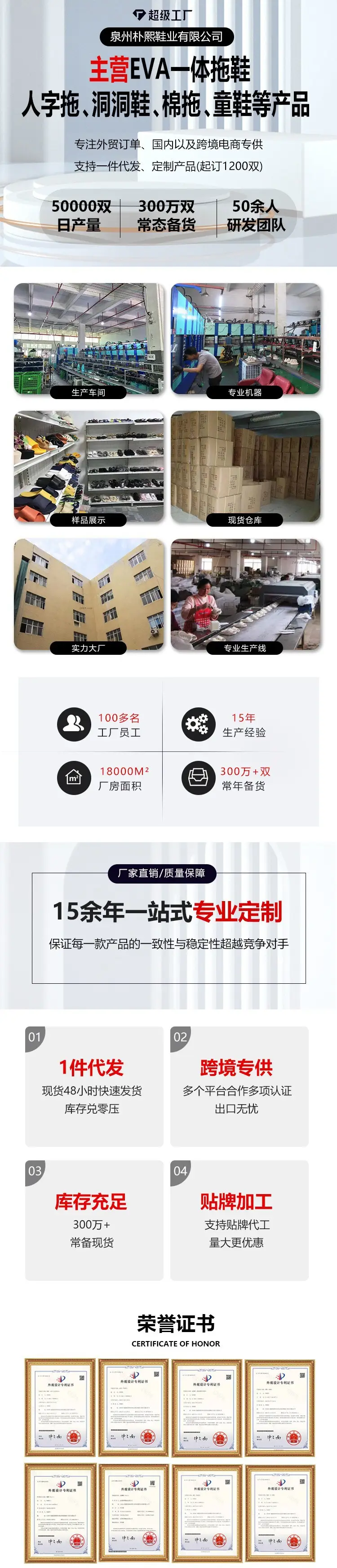 Wholesale Autumn and Winter Cotton Slippers for Children, Lychee Bubble Soft Sole, Thick Sole, Cute Non-Slip Warm Furry Cotton Slippers for Men and Women — feature 1