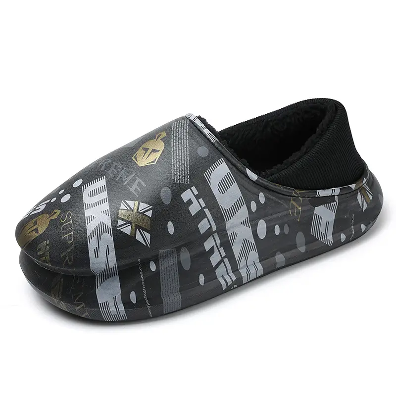 Men Winter Cotton Slipper Cross Border Warm Waterproof - Image 5