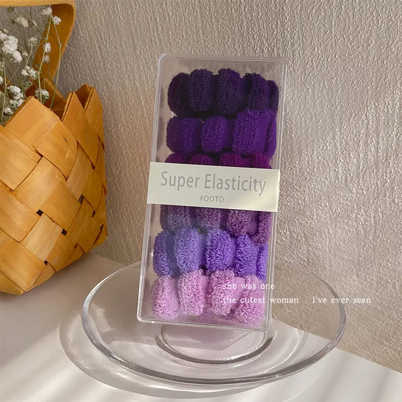 2023 Plush Hair Rope for Women, Multi Color, Durable, High Elastic - Image 19