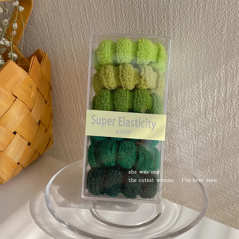 2023 Plush Hair Rope for Women, Multi Color, Durable, High Elastic - Image 23