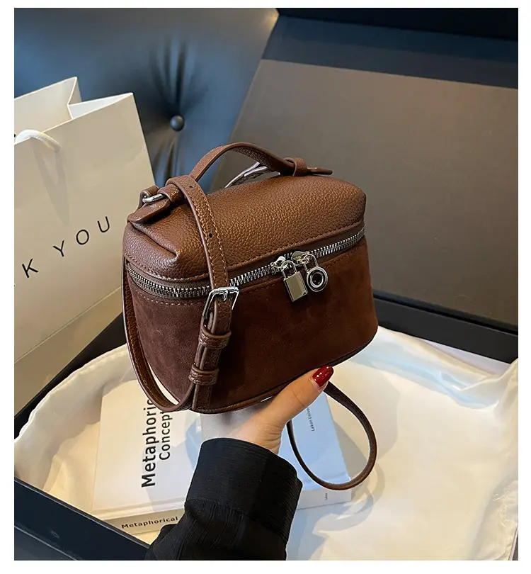 2023 Brown Leather Crossbody Bag for Women — feature 1