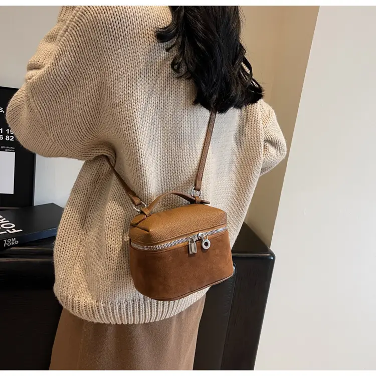 2023 Brown Leather Crossbody Bag for Women — feature 10
