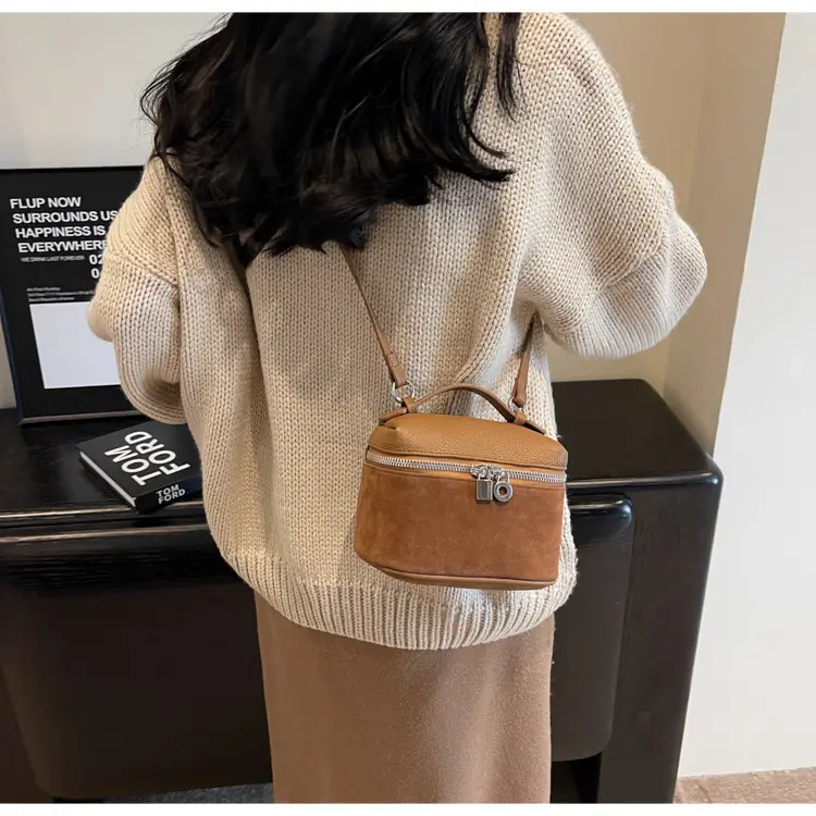 2023 Brown Leather Crossbody Bag for Women — feature 11