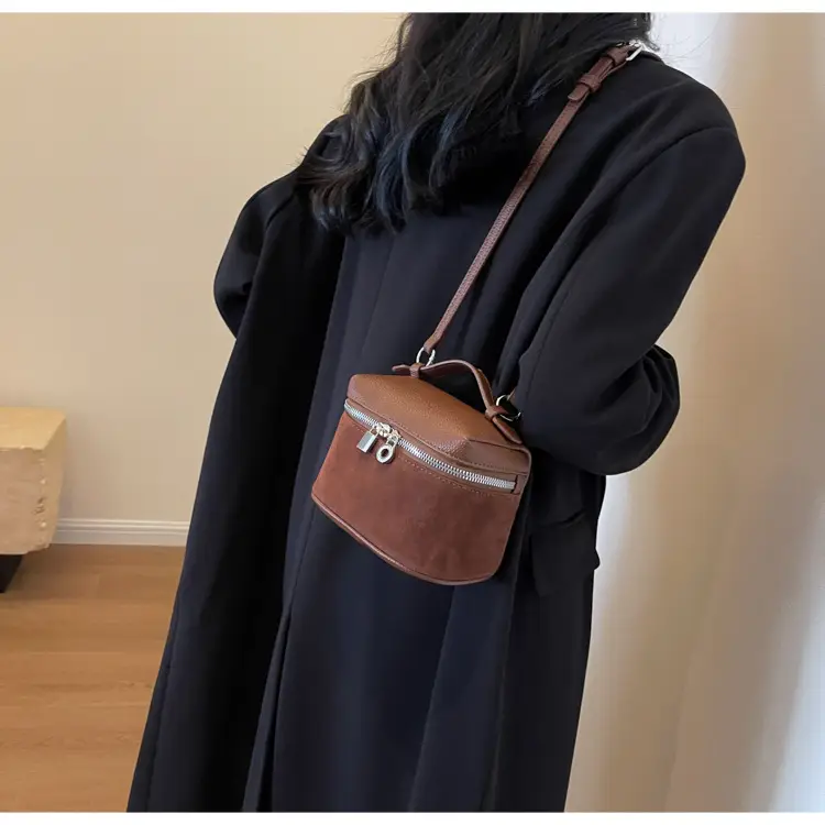 2023 Brown Leather Crossbody Bag for Women — feature 17