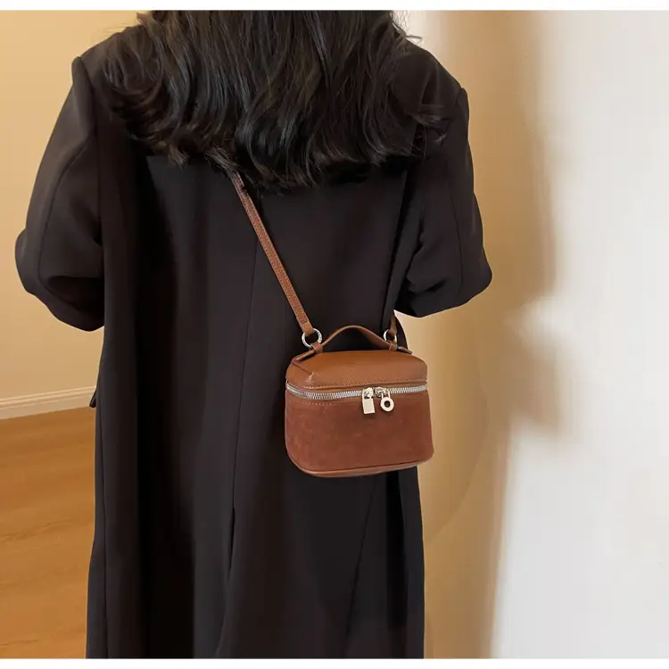 2023 Brown Leather Crossbody Bag for Women — feature 19