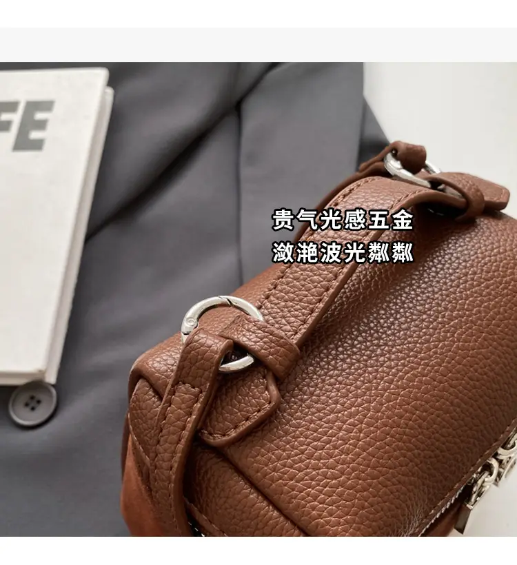 2023 Brown Leather Crossbody Bag for Women — feature 4