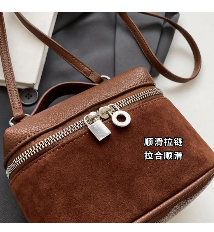 2023 Brown Leather Crossbody Bag for Women — feature 5