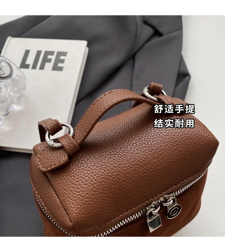2023 Brown Leather Crossbody Bag for Women — feature 6