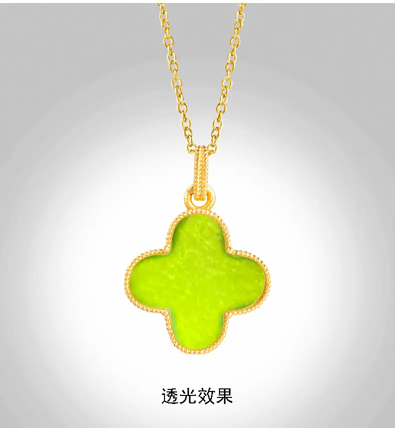 S925 Silver Clover Pendant for Women — feature 2