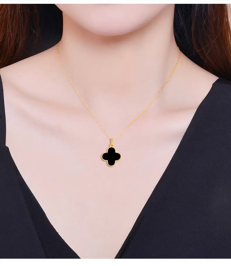 S925 Silver Clover Pendant for Women — feature 3